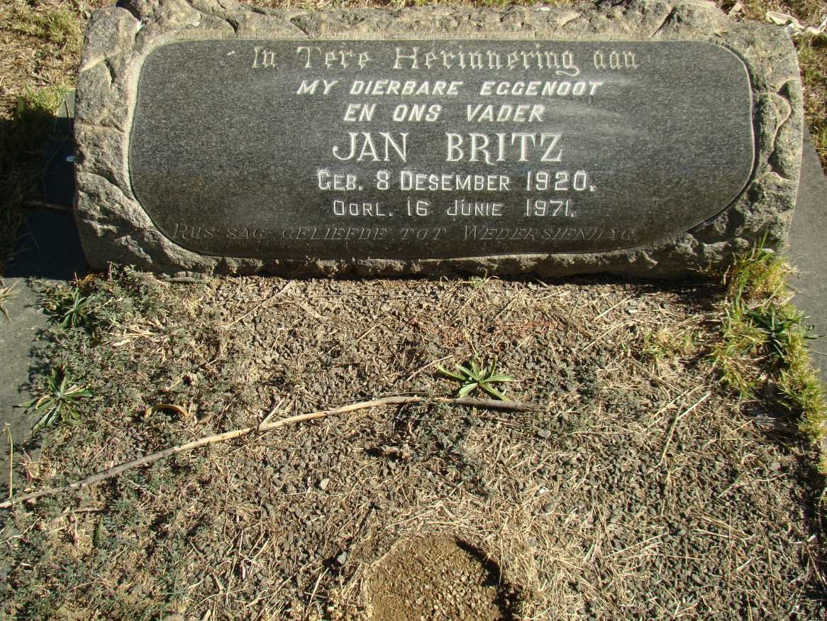 BRITZ Jan 1920-1971