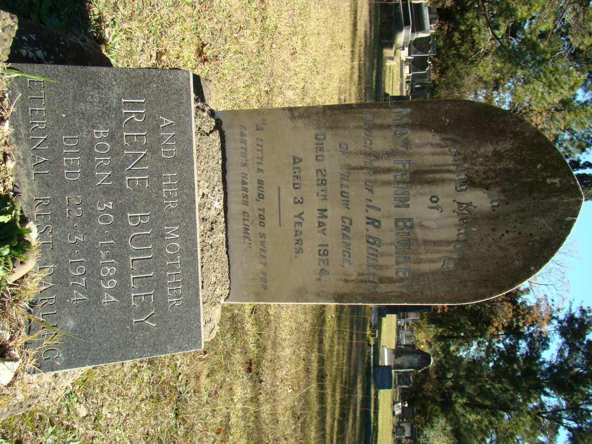 BULLEY Irene 1894-1974 :: BULLEY May Fenn -1924
