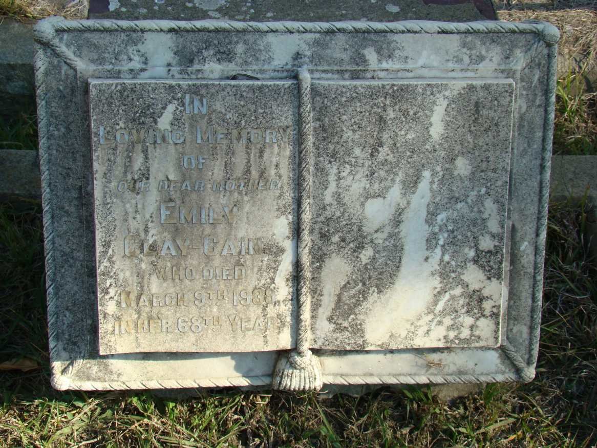 CAIN Emily Clay -1938