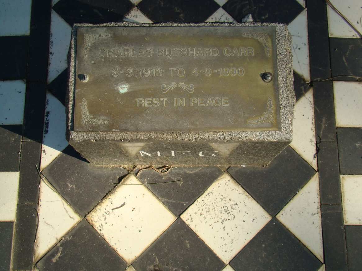 CARR Charles Butchard 1913-1990