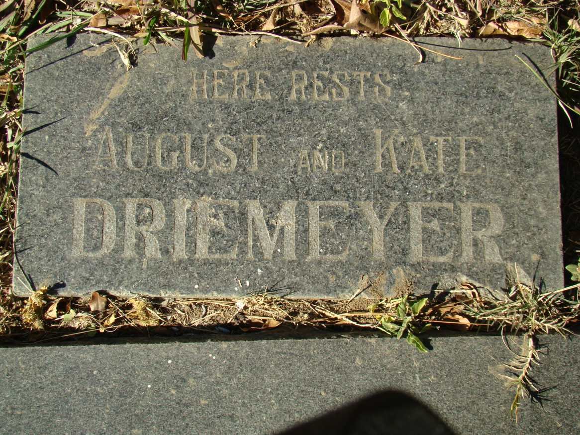 DRIEMEYER August &amp; Kate