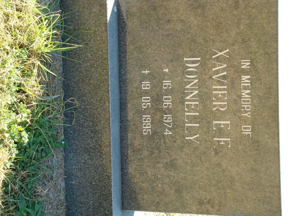 DONNELLY Xavier E.F. 1974-1995