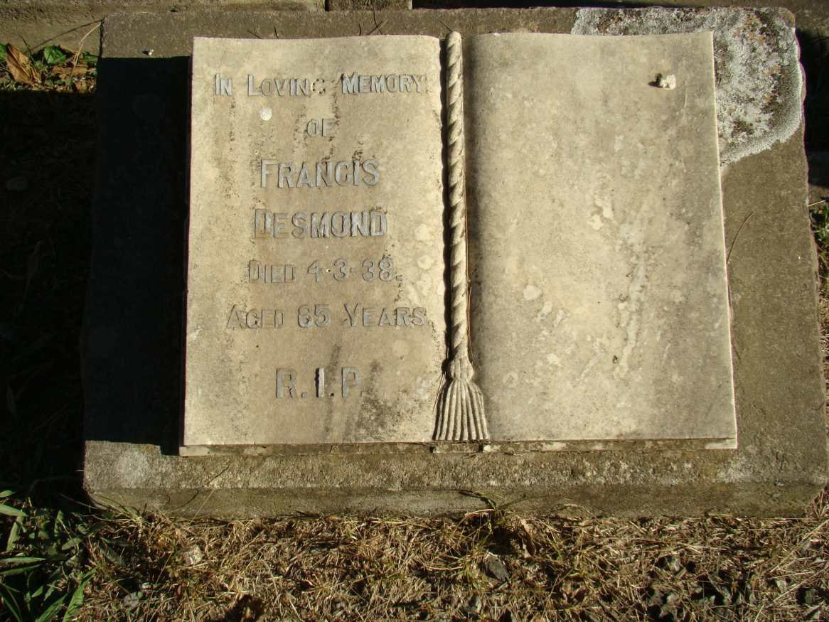 DESMOND Francis -1938