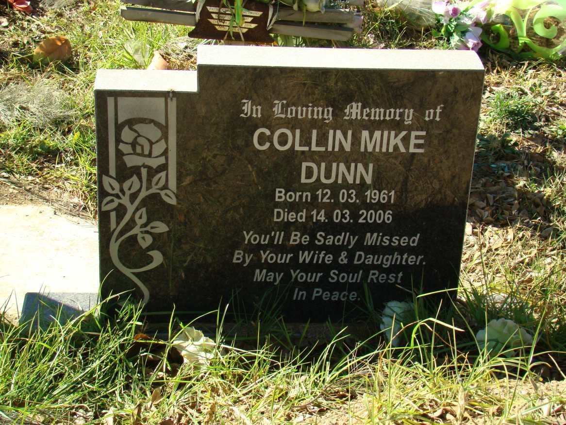 DUNN Collin Mike 1961-2006
