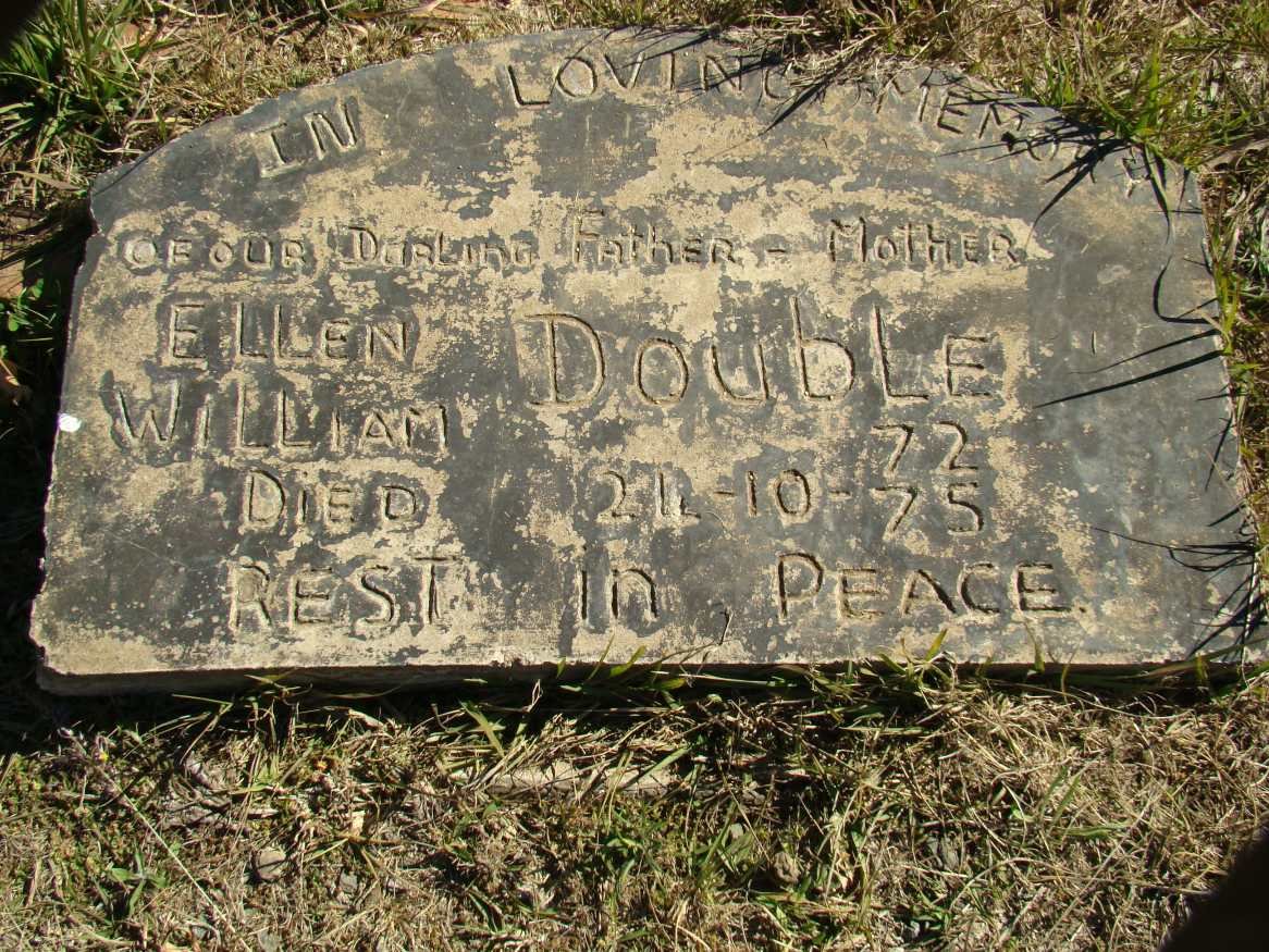 DOUBLE William -1975 &amp; Ellen -1972