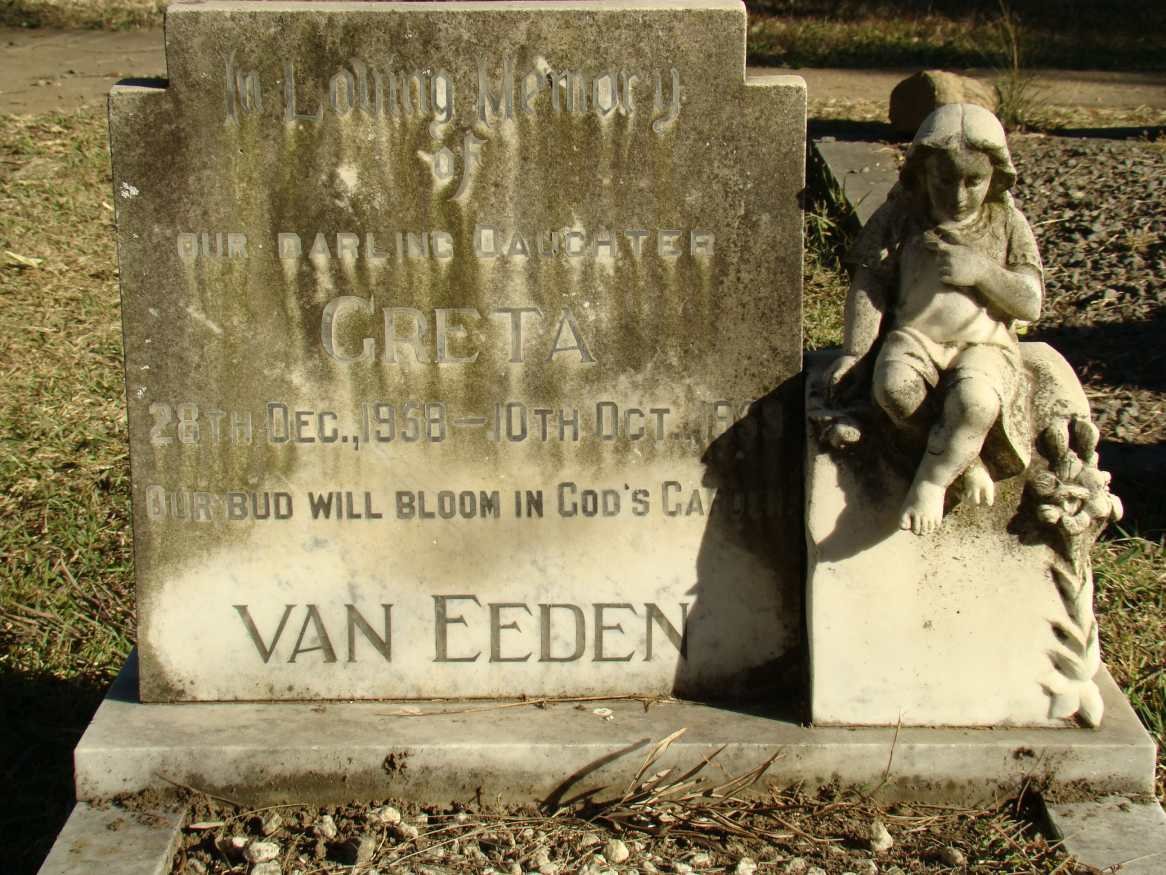 EEDEN Greta, van 1958-1959