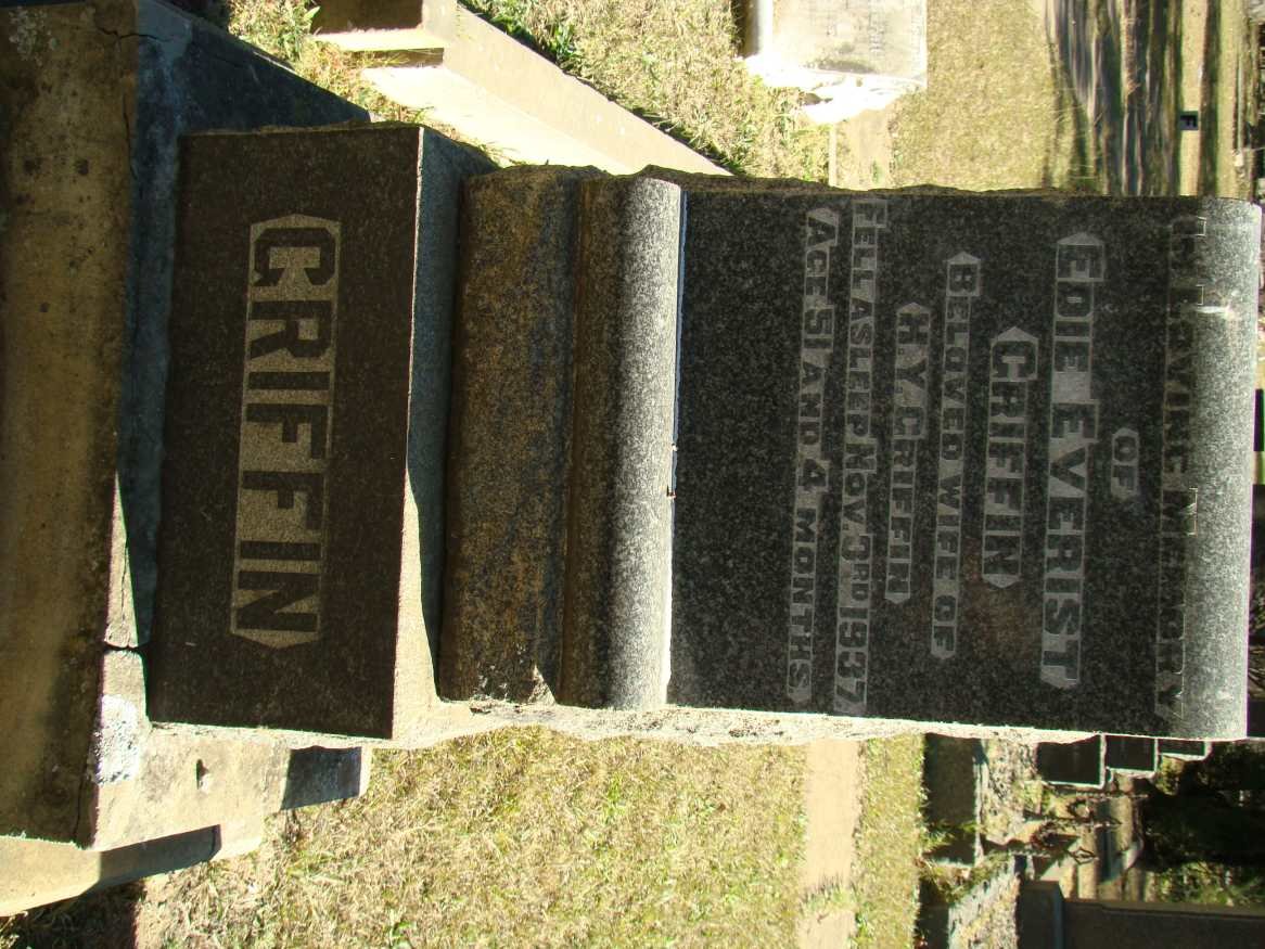 GRIFFIN Edie Everist -1937