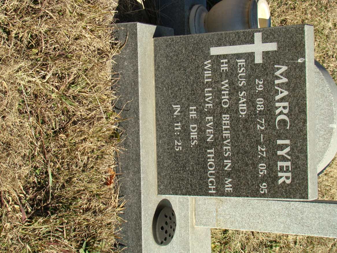 IYER Marc 1972-1995