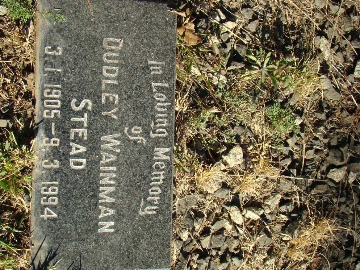 STEAD Dudley Wainman 1905-1994