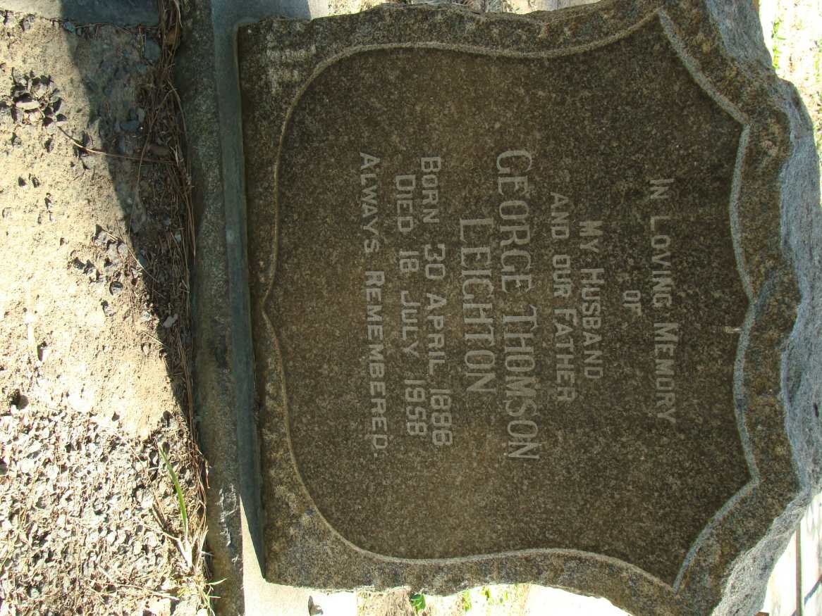 LEIGHTON George Thomson 1896-1958