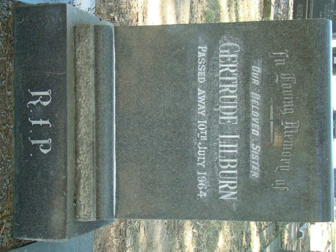 LILBURN Gertrude -1964