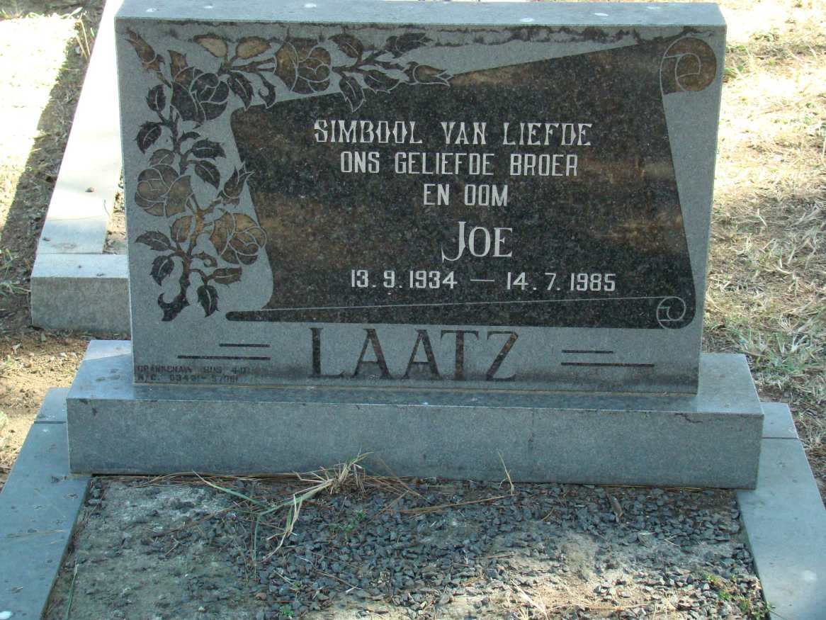 LAATZ Joe 1934-1985
