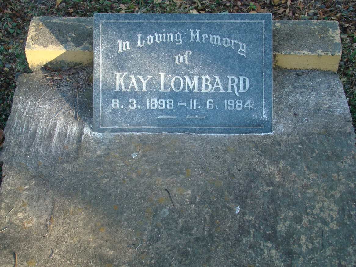 LOMBARD Kay 1898-1984