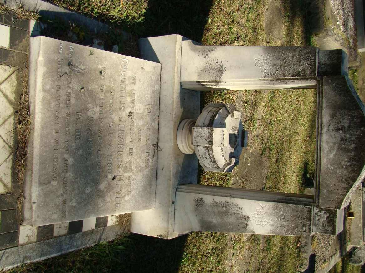 MEYER Cornelius Johannes 1880-1935