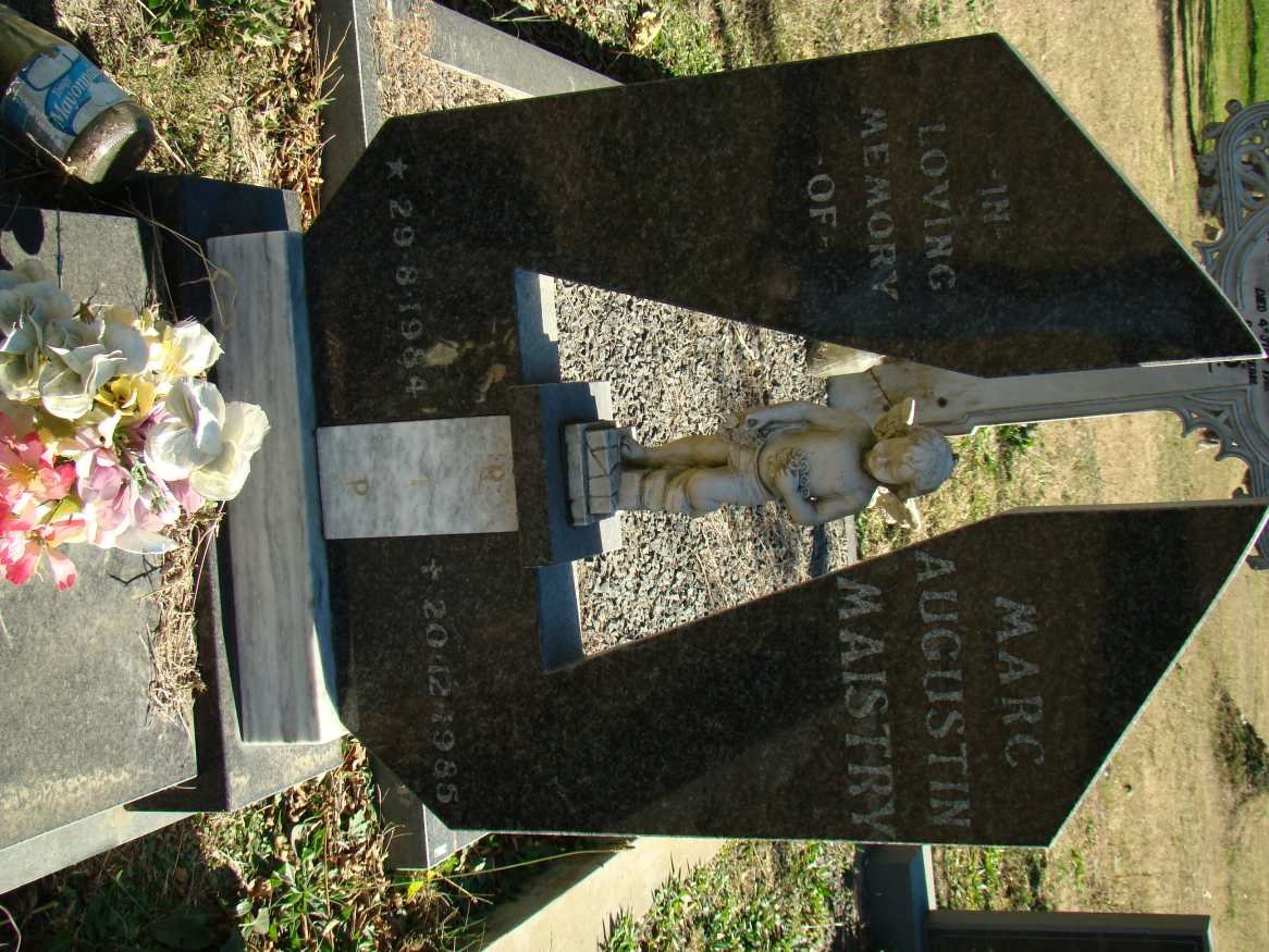 MAISTRY Marc Augustin 1984-1985