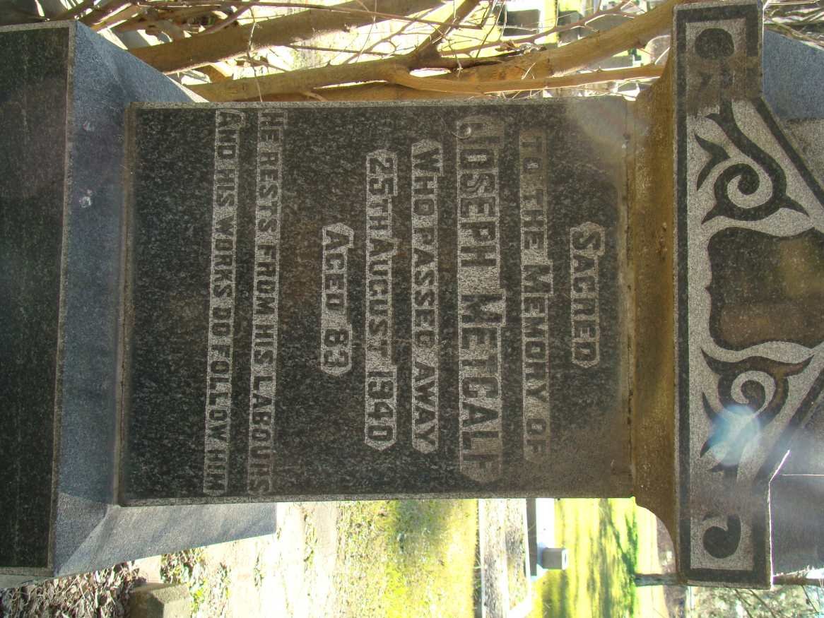METCALF Joseph -1940