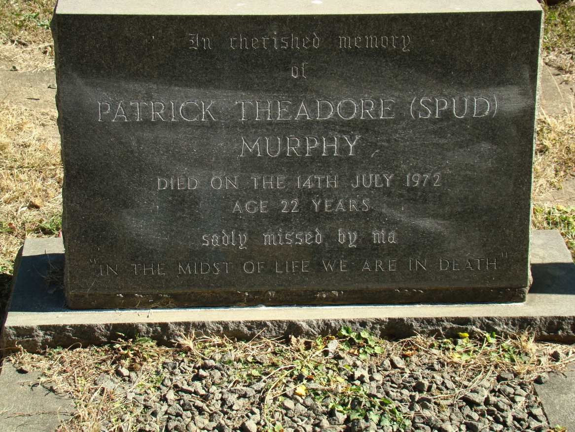 MURPHY Patrick Theadore -1972
