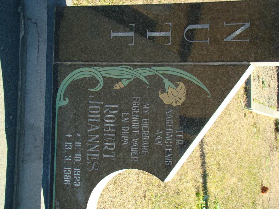 NUTT Robert Johannes 1923-1986