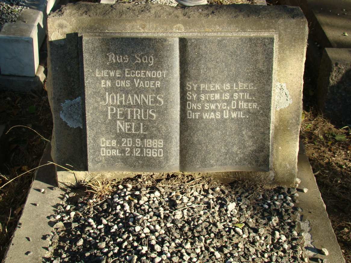 NELL Johannes Petrus 1889-1960