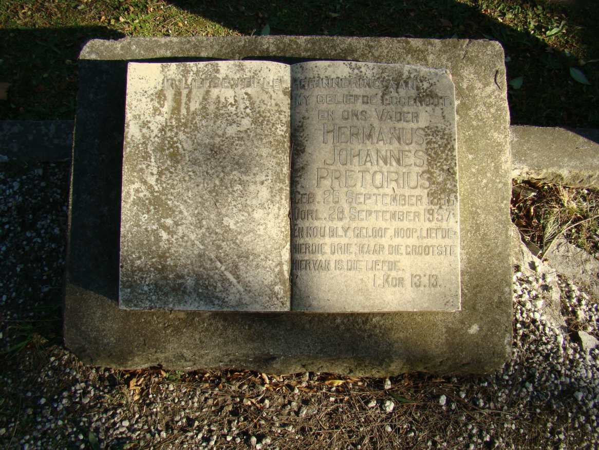 PRETORIUS Hermanus Johannes 1895-1957