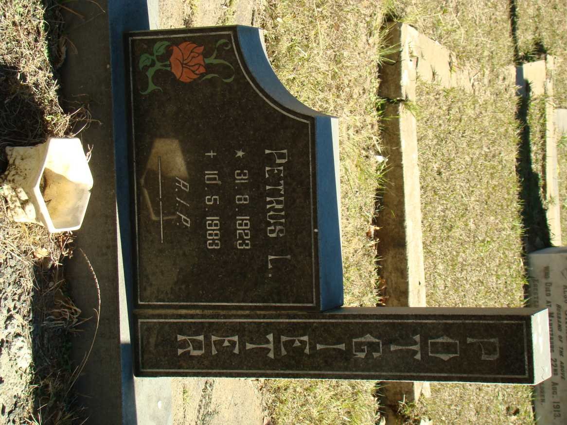 POTGIETER Petrus L. 1923-1983