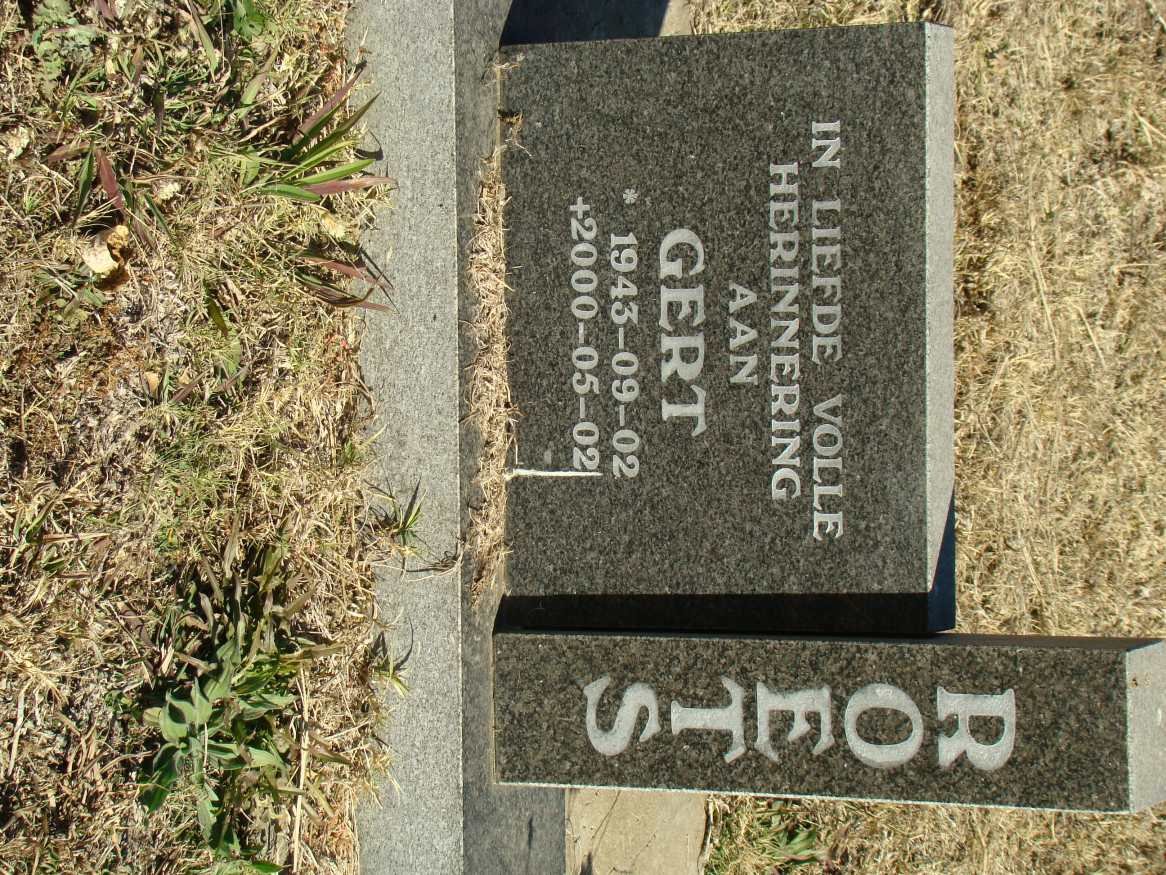 ROETS Gert 1943-2000