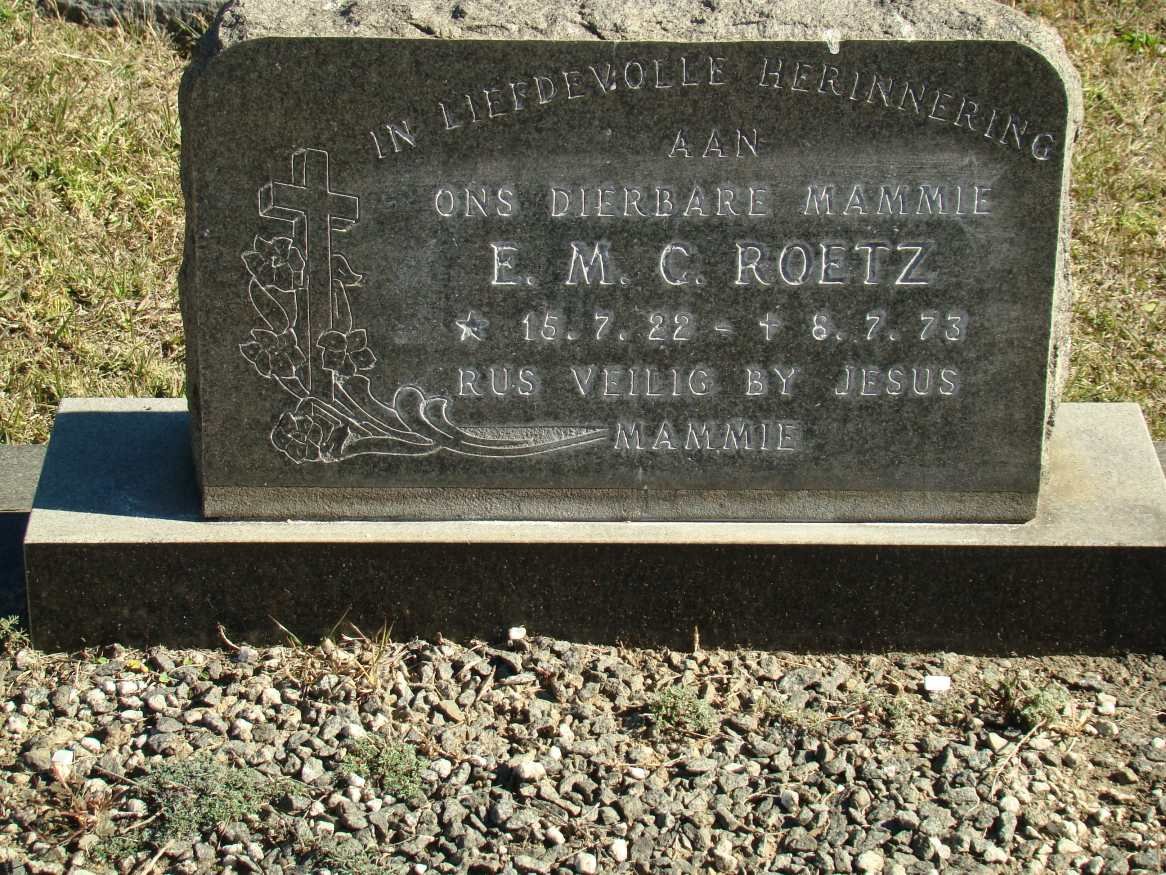 ROETZ E.M.C. 1922-1973