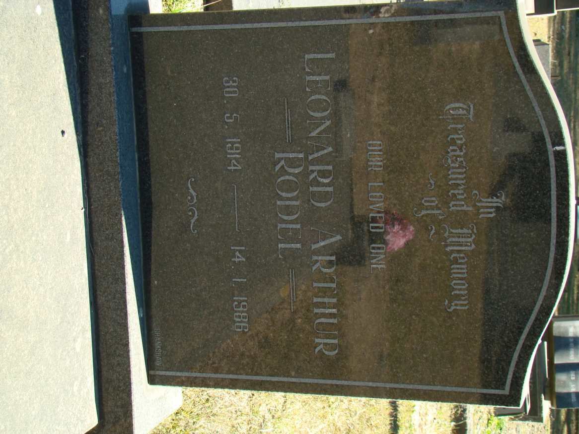 RODEL Leonard Arthur 1914-1986