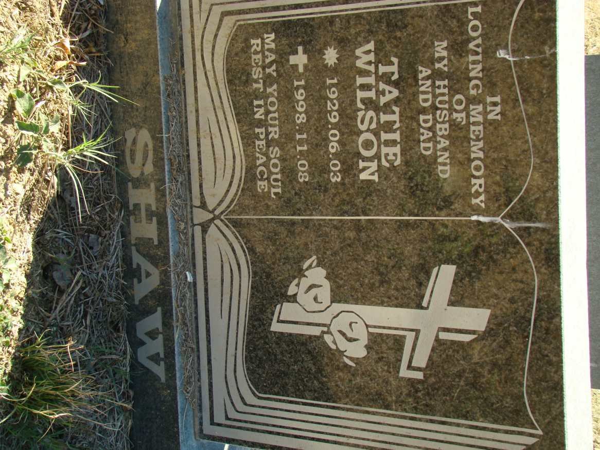 SHAW Tatie Wilson 1929-1998