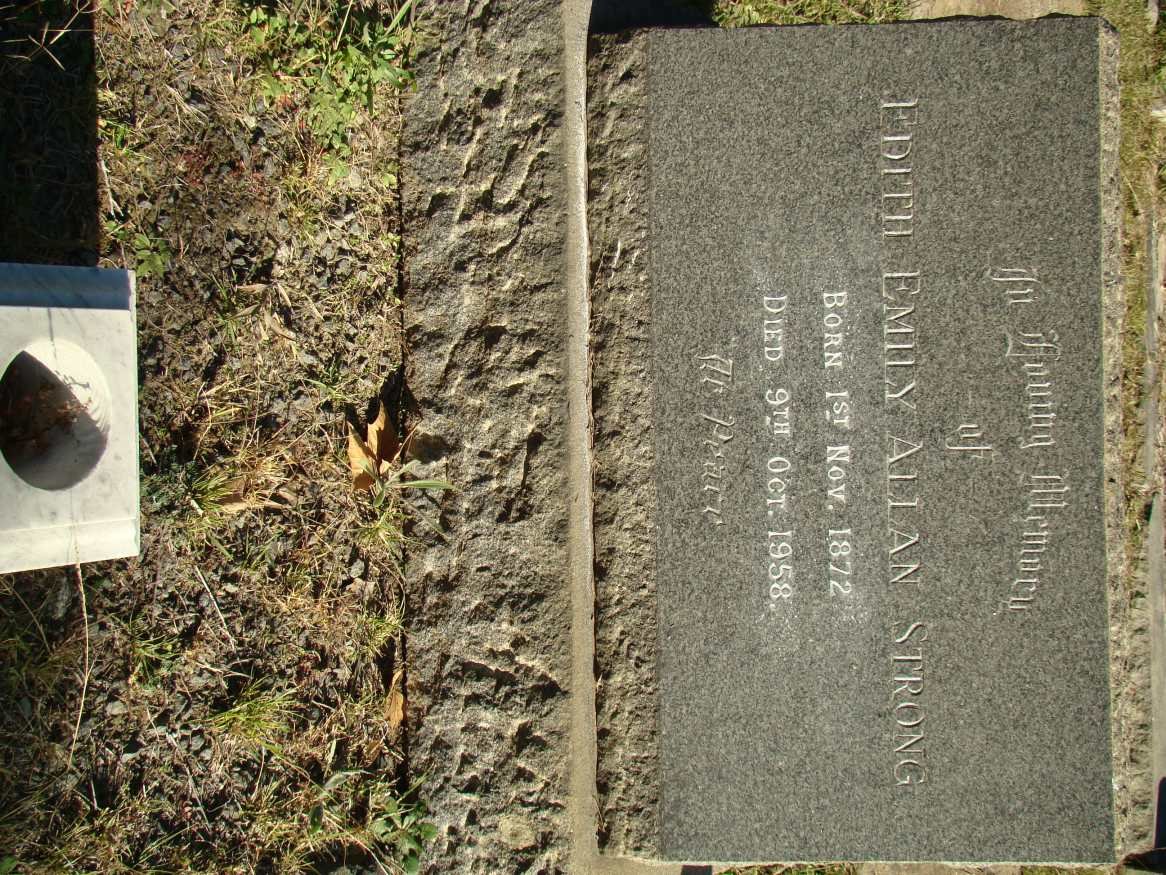 STRONG Edith Emily Allan 1872-1958