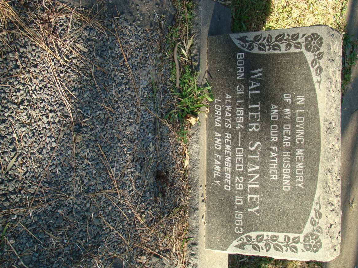 STANLEY Walter 1894-1963