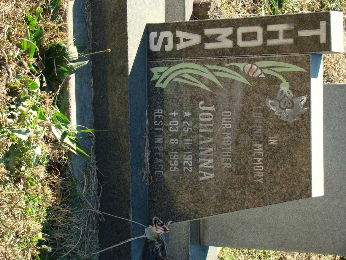 THOMAS Johanna 1922-1995