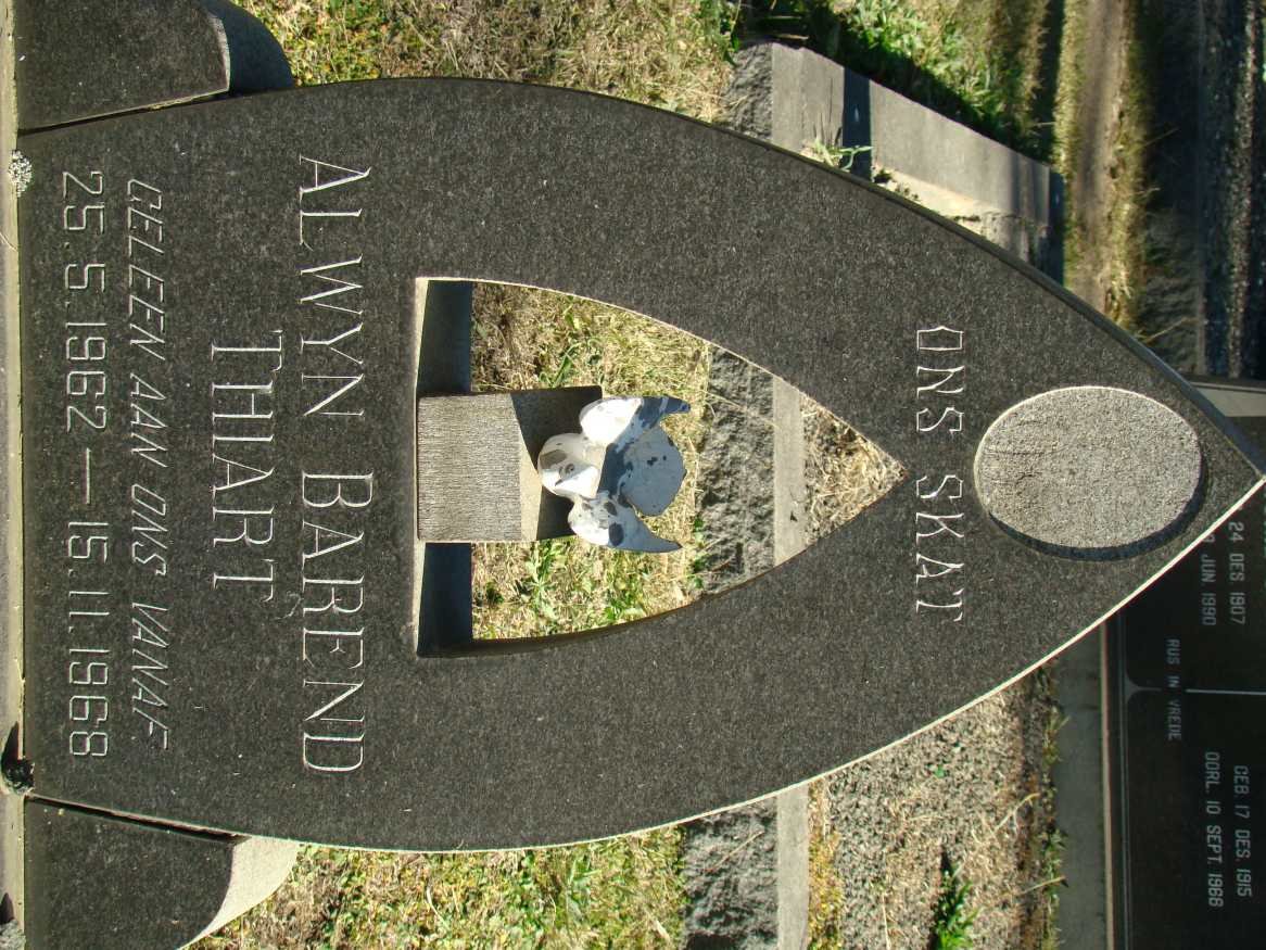 THIART Alwyn Barend 1962-1968