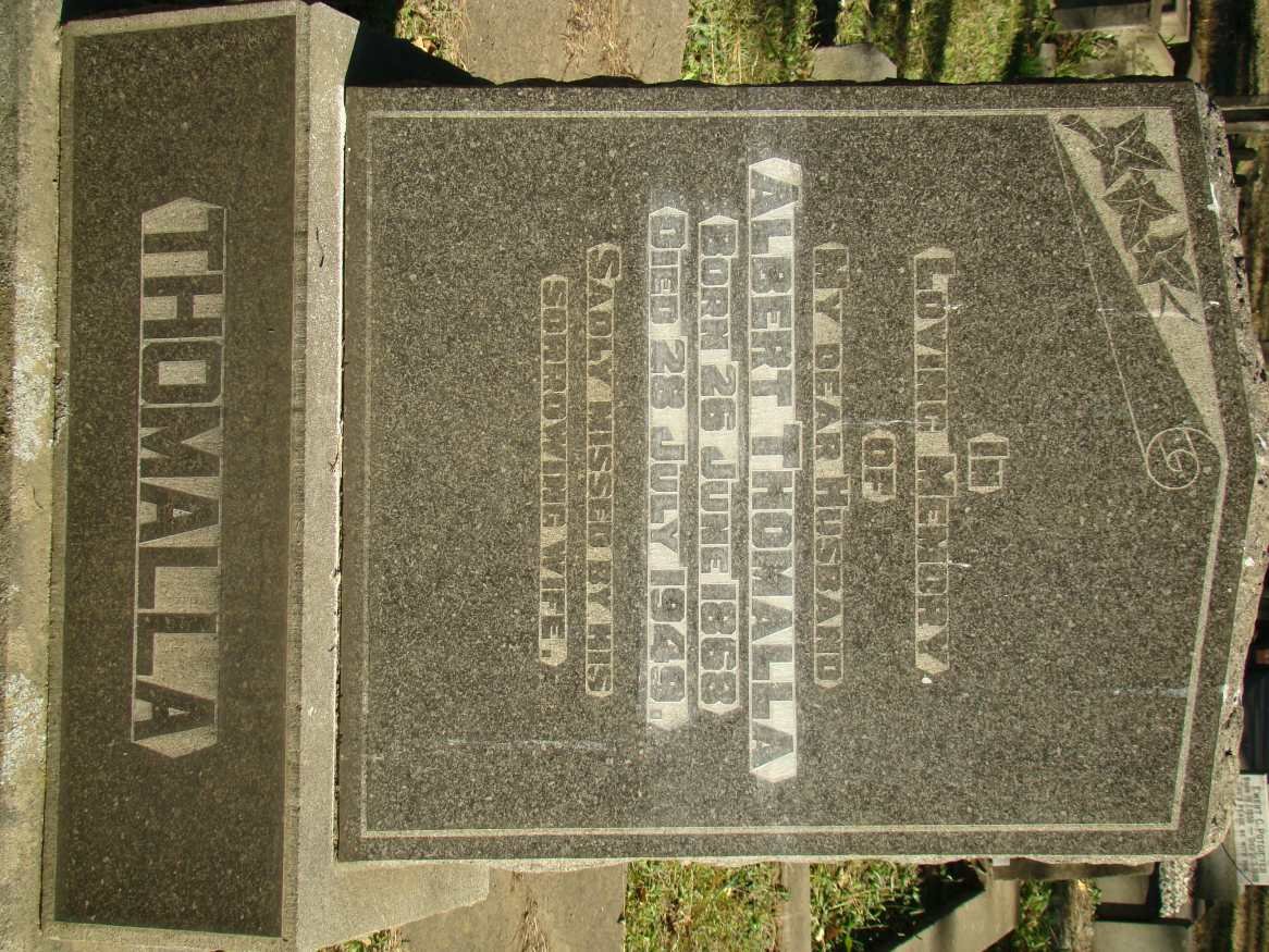 THOMALLA Albert 1868-1949