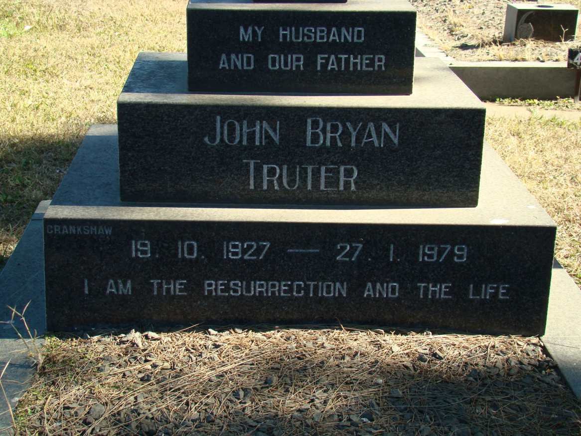 TRUTER John Bryan 1927-1979