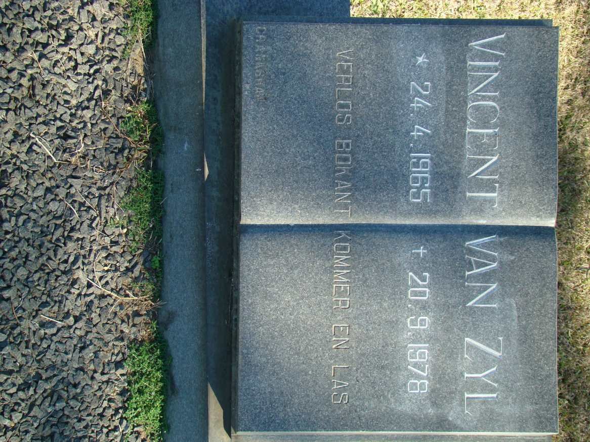 ZYL Vincent, van 1965-1978