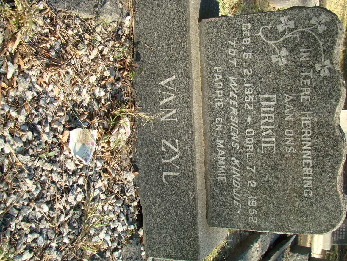 ZYL Dirkie, van 1952-1952