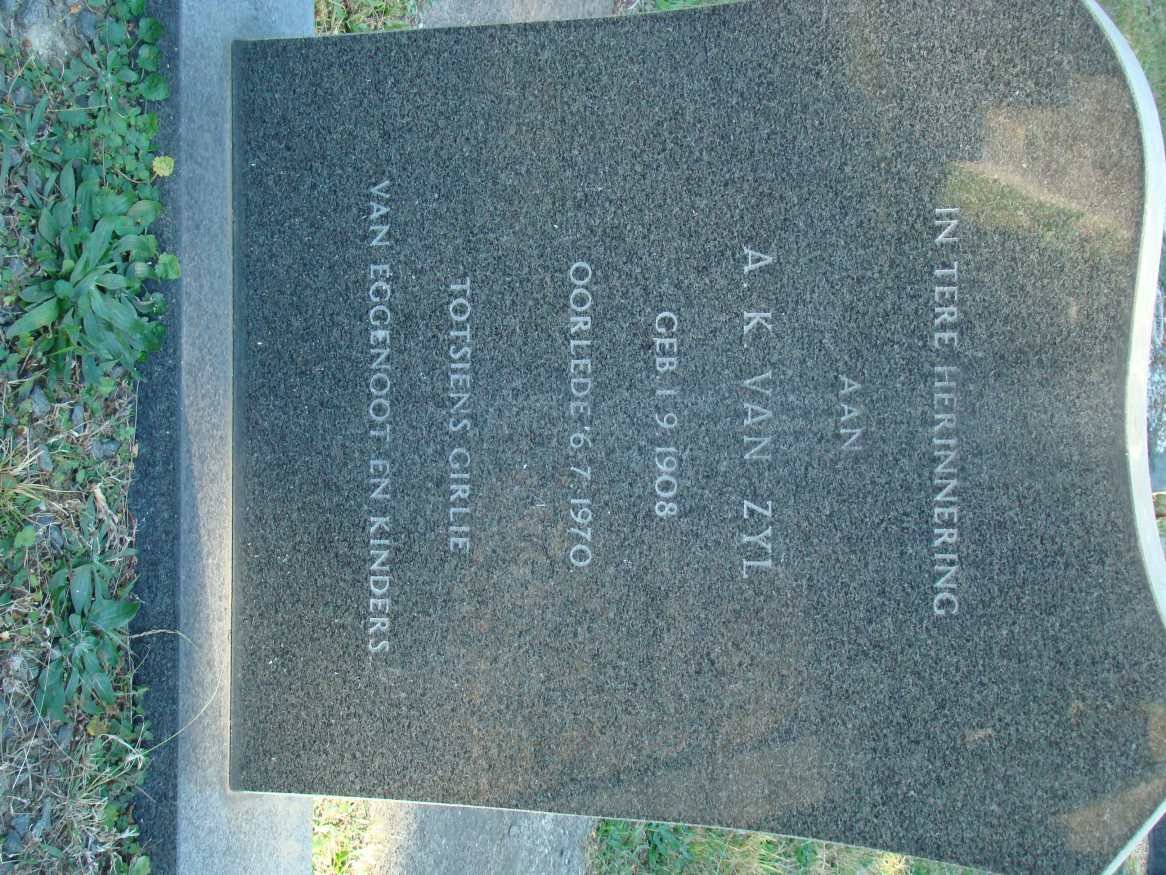 ZYL A.K., van 1908-1970