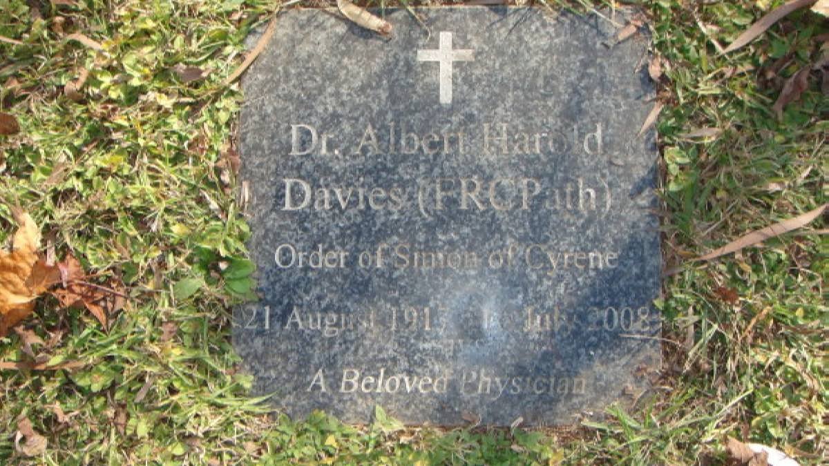 DAVIES Albert Harold 1917-2008