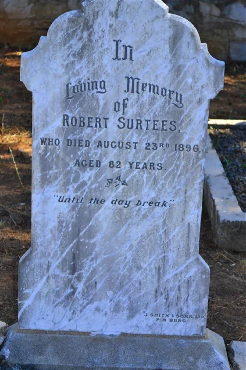SURTEES Robert -1896
