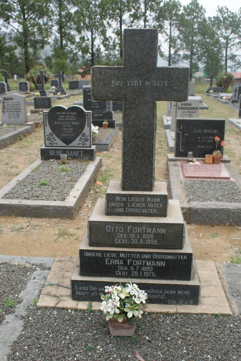 FORTMANN Otto 1886-1955 &amp; Erna 1893-1975