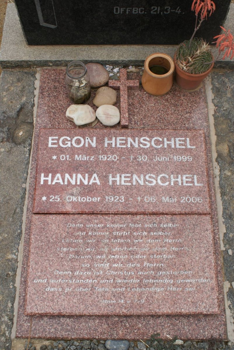 HENSCHEL Egon 1920-1999 &amp; Hanna 1923-2006