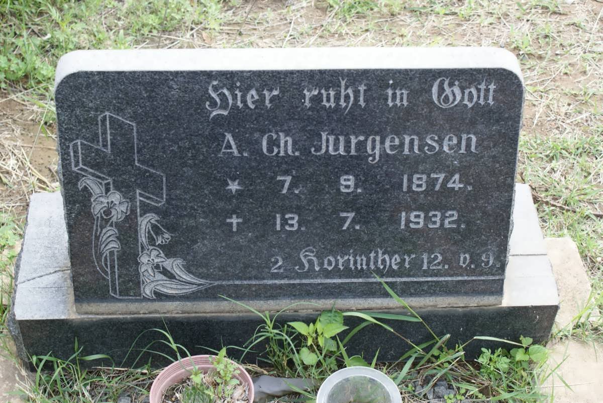 JURGENSEN A. Ch. 1874-1932