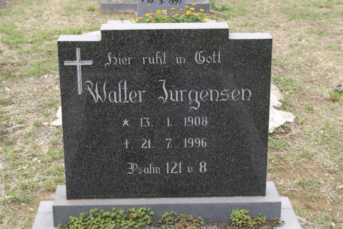 JURGENSTEIN Walter 1908-1996