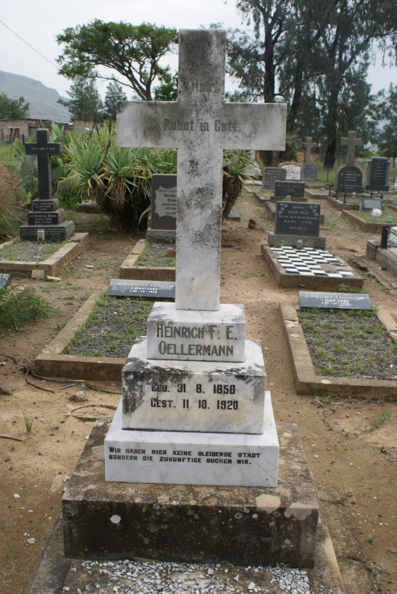 OELLERMANN Heinrich F.E. 1858-1920