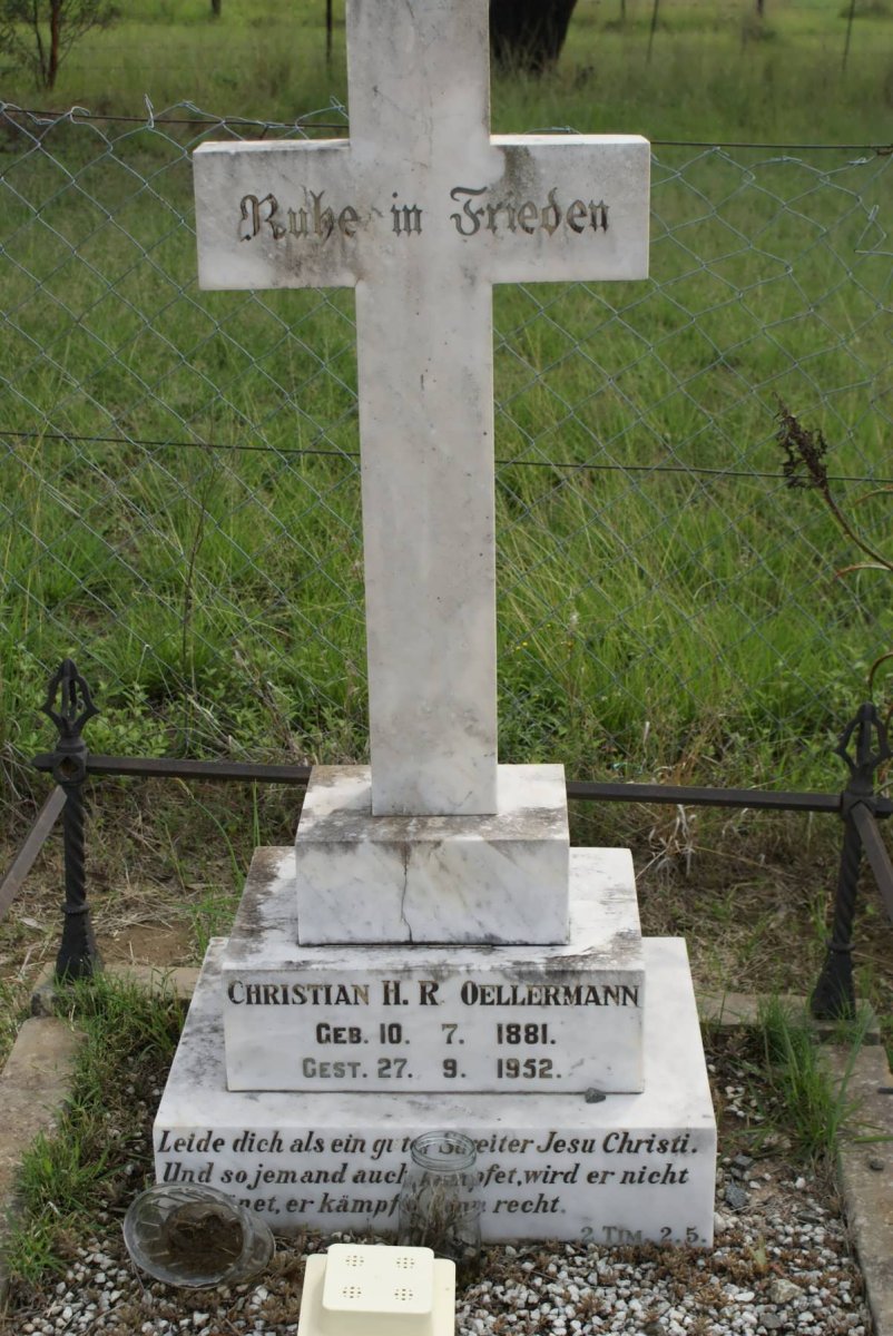 OELLERMANN Christian H.R. 1881-1952
