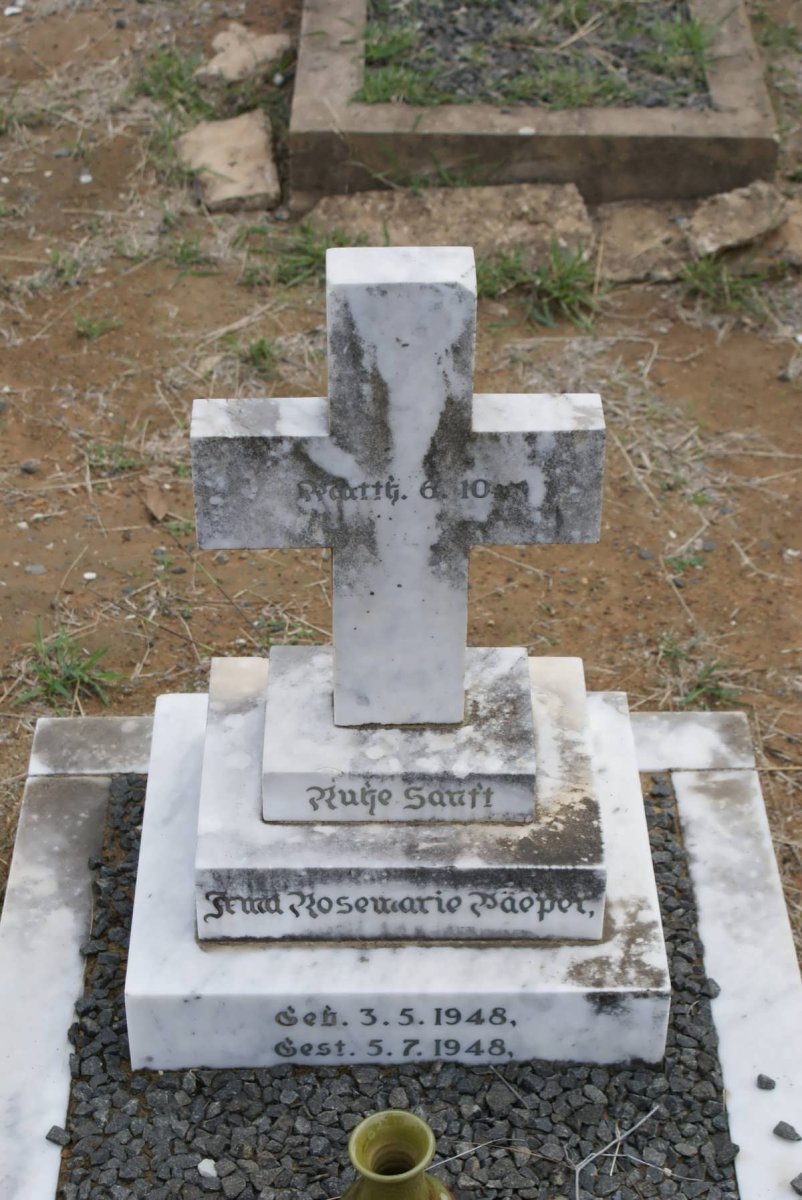 PAEPER Irma Rosemarie 1948-1948