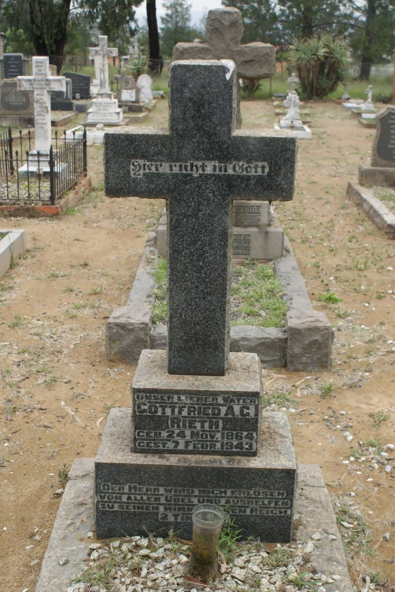 RIETH Gottfried A.G. 1864-1943