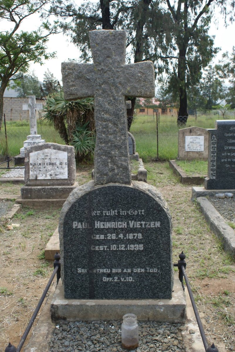 VIETZEN Paul Heinrich 1878-1935