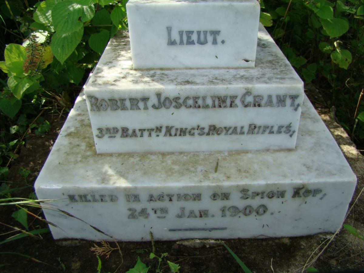 GRANT Robert Josceline -1900